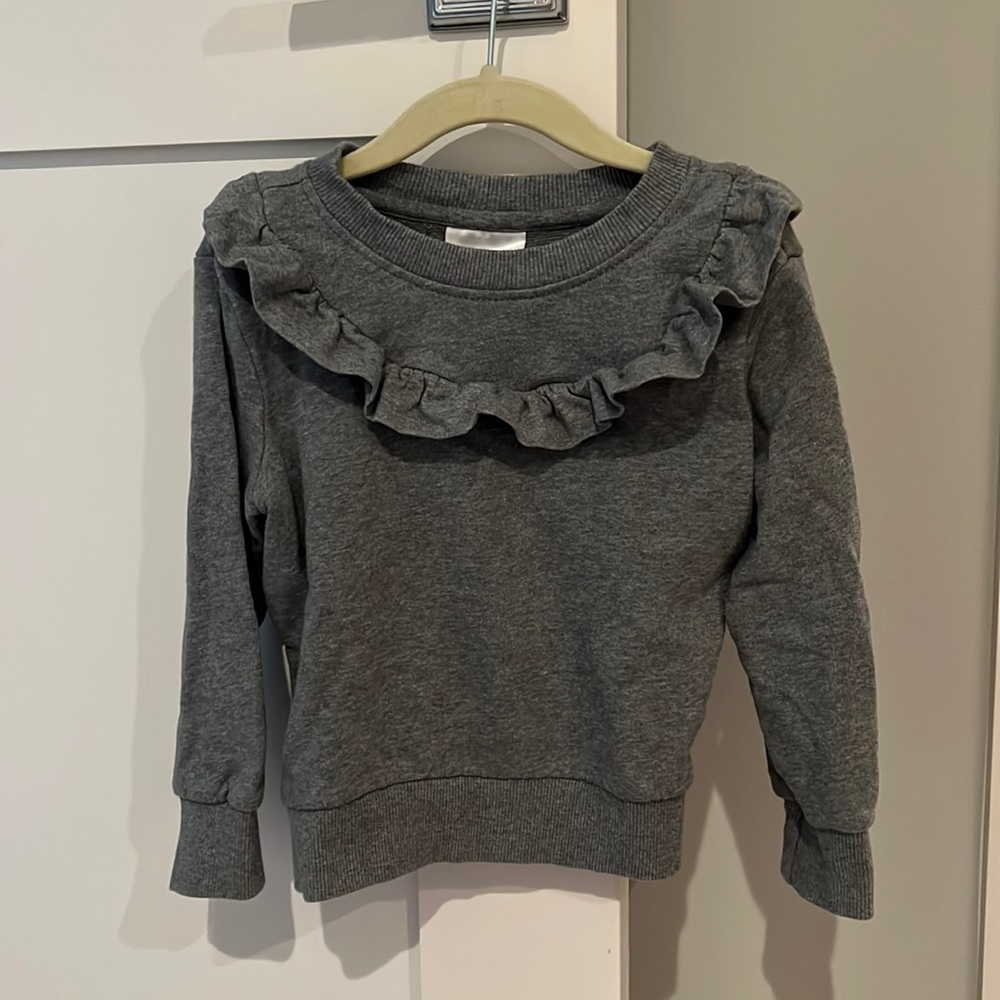 Hanna Andersson Ruffle Sweatshirt